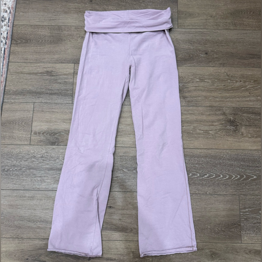 SKIMS fold over flare leggings